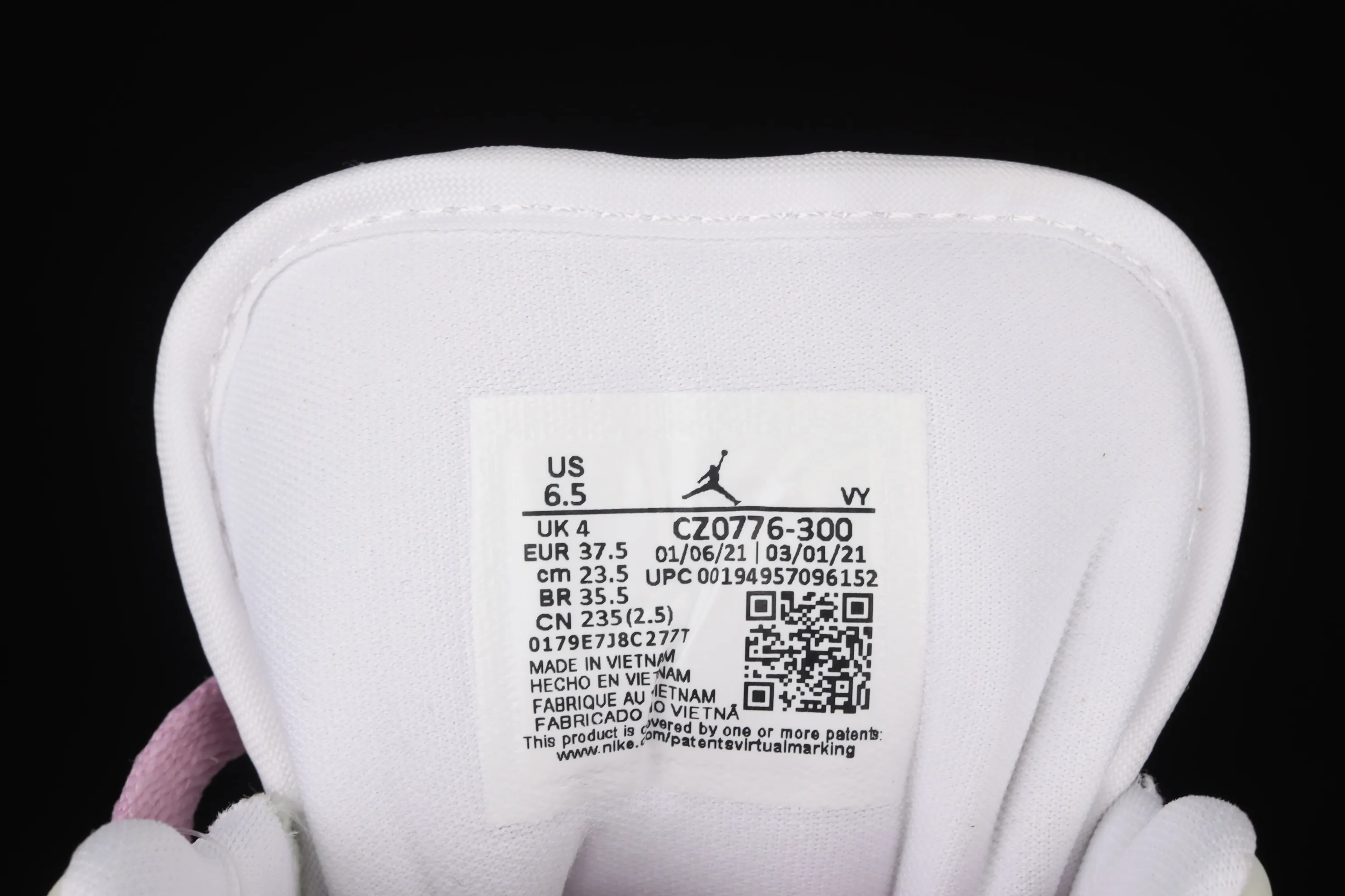 All categories Air Jordan Jordan series basketball shoes Air Jordan 1 Low G version pure original Air Jordan 1 Low AJ1 Joe 1 low-top cultural and leisure sports sneakers CZ0776-300